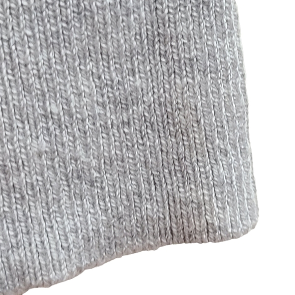 Silk Cotton Cashmere Blend Collegiate Sweater, Size Large - Picture 3 of 12